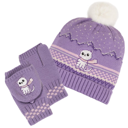 Bonnet Enfant 6/8 ans Soft Touch Lavande - Isotoner