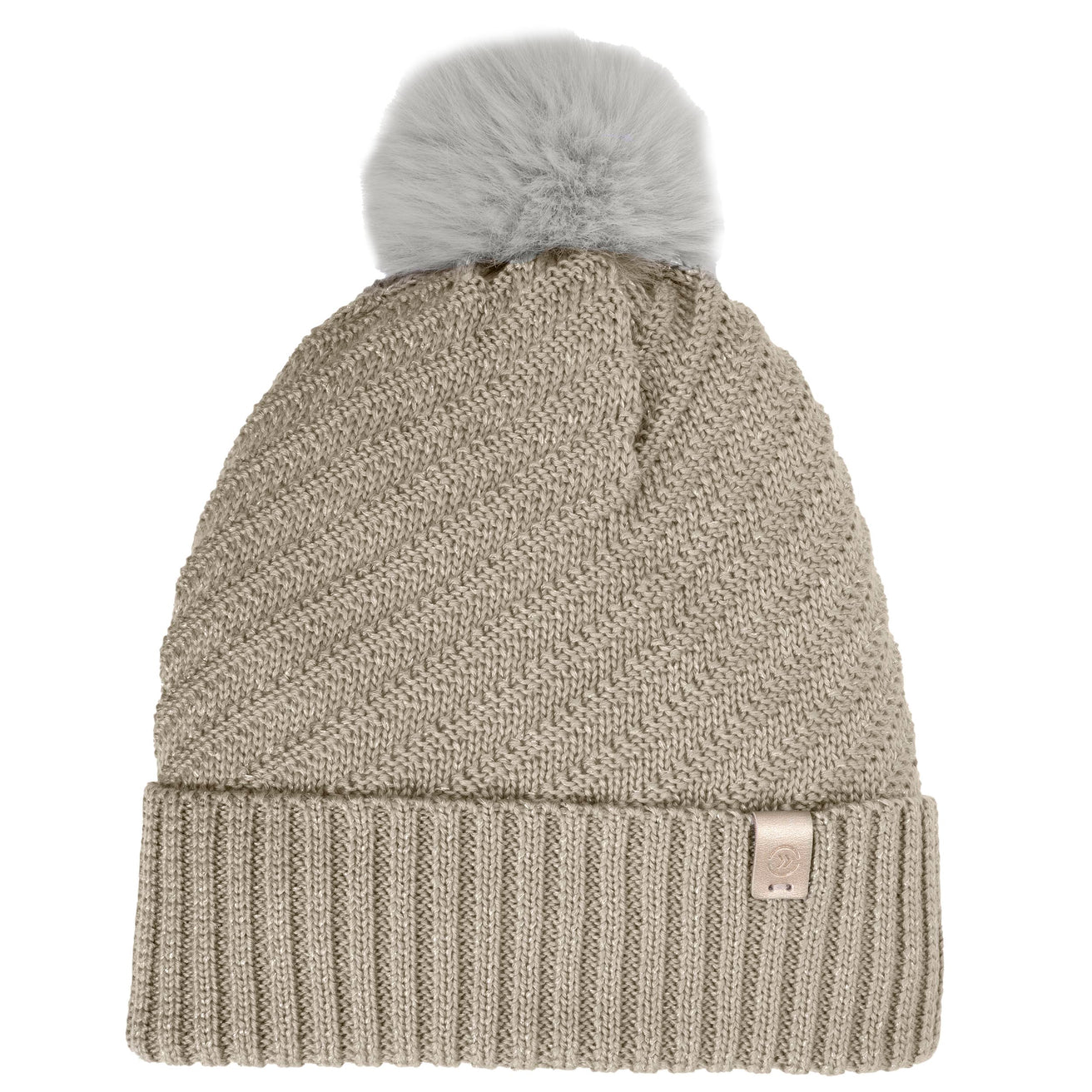 Bonnet maille Femme Bronze recyclée