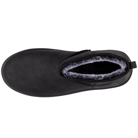 Bottines basses Femme imitation fourrure Noir - Isotoner