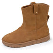 Bottines hautes Femme Camel