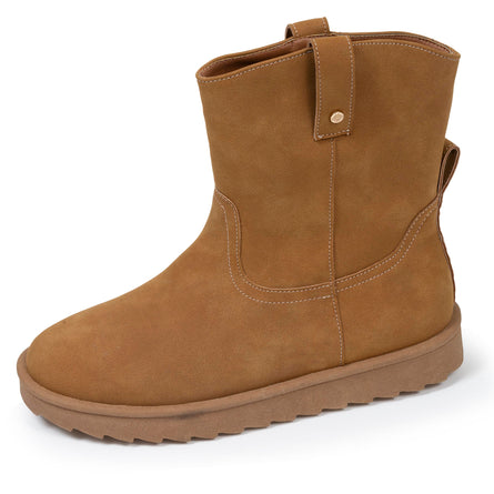 Bottines hautes Femme Camel - Isotoner