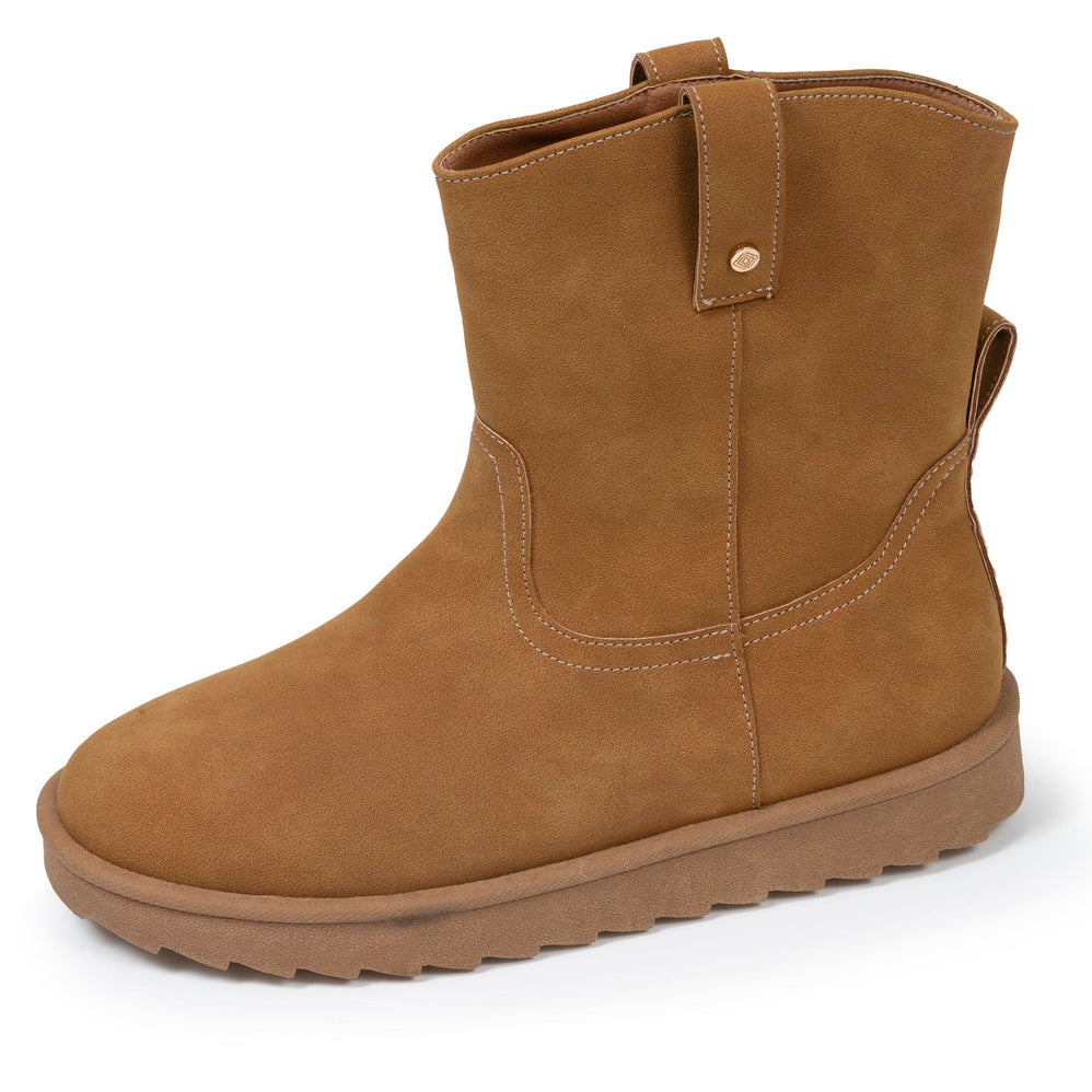 Bottines hautes Femme Camel - Isotoner