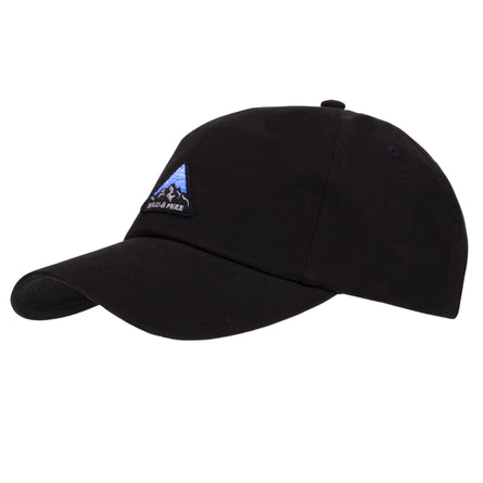 Casquette Adulte Noire Patch - Isotoner