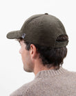Casquette Homme Velours Côtelé Kaki