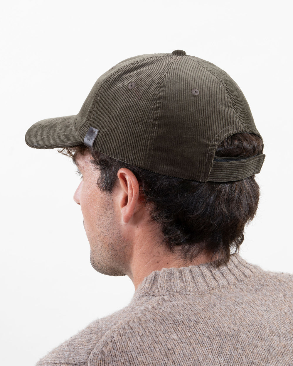 Casquette Homme Velours Côtelé Kaki - Isotoner