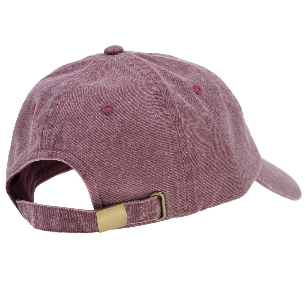 Casquette Mixte Bordeaux broderie - Isotoner