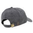 Casquette Mixte Gris broderie