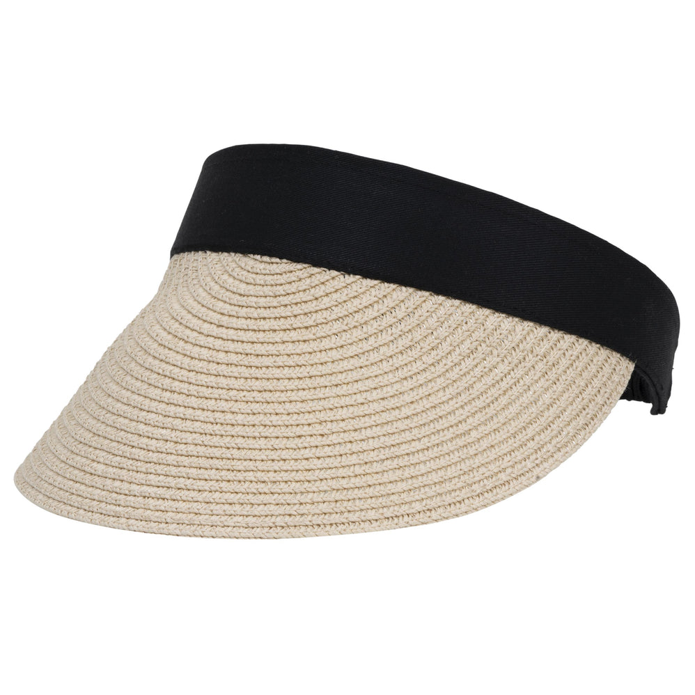 Casquette visière Femme bicolore Noir - Isotoner