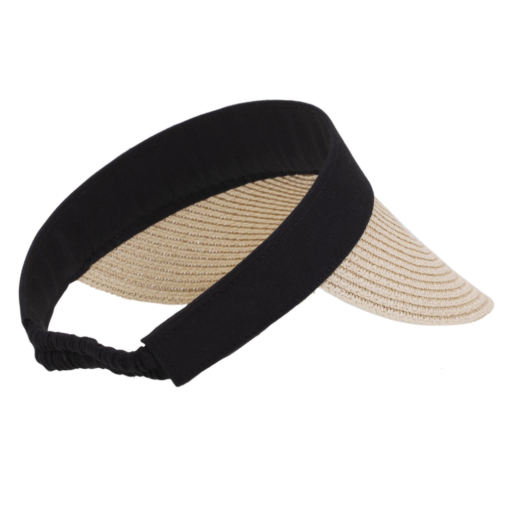 Casquette visière Femme bicolore Noir - Isotoner