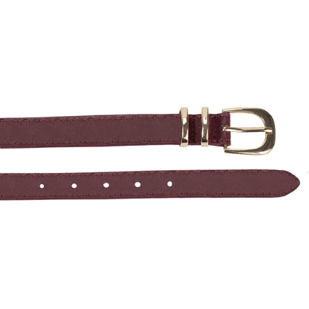 Ceinture Femme Bordeaux en cuir - Isotoner
