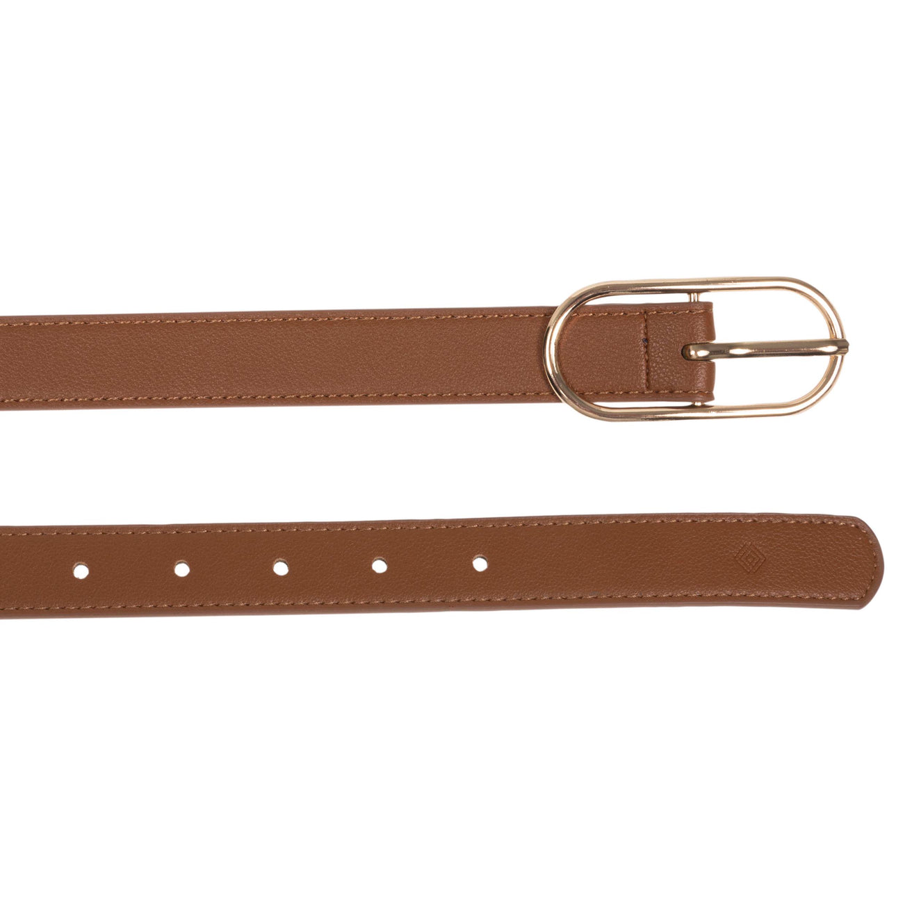 Ceinture Femme Camel Boucle Ovale