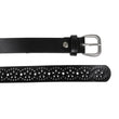 Ceinture Femme Cuir Noir Ajouré