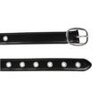Ceinture Femme Cuir Noir Œillets