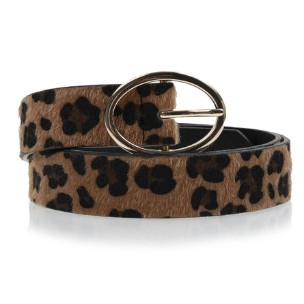 Ceinture Femme Léopard boucle ovale - Isotoner