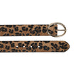 Ceinture Femme Léopard boucle ovale