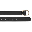 Ceinture Femme Noir boucle ovale
