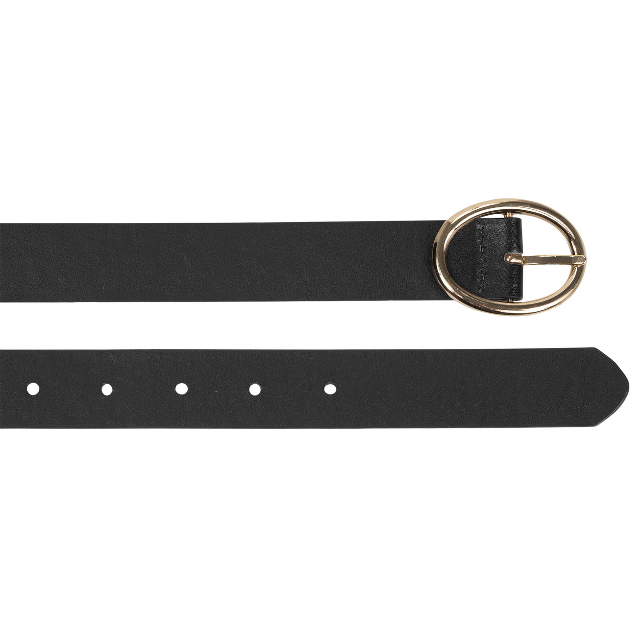 Ceinture Femme Noir boucle ovale