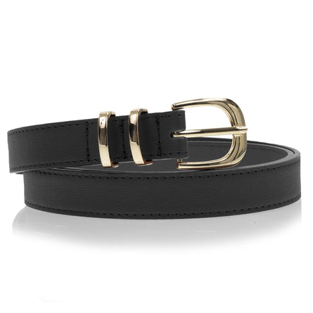 Ceinture Femme Noir en cuir - Isotoner
