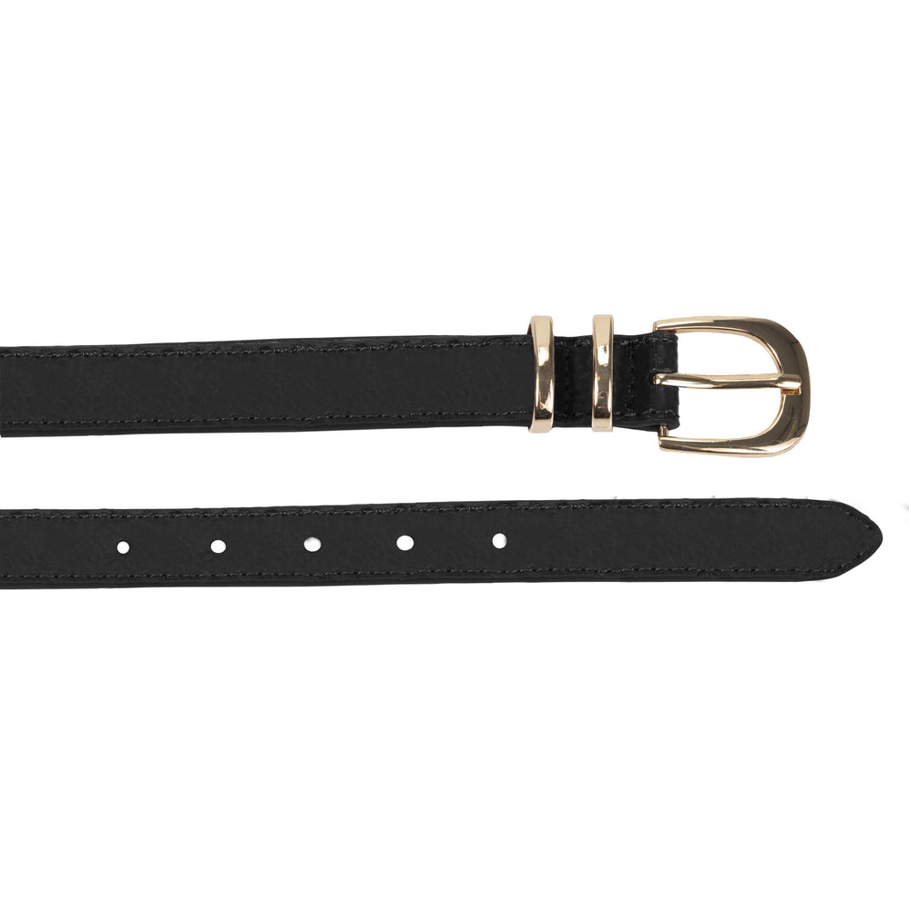 Ceinture Femme Noir en cuir - Isotoner