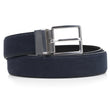 Ceinture Homme Cuir Réversible Marine/Noir
