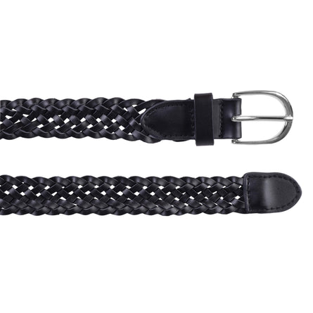 Ceinture Femme tressée Noire - Isotoner