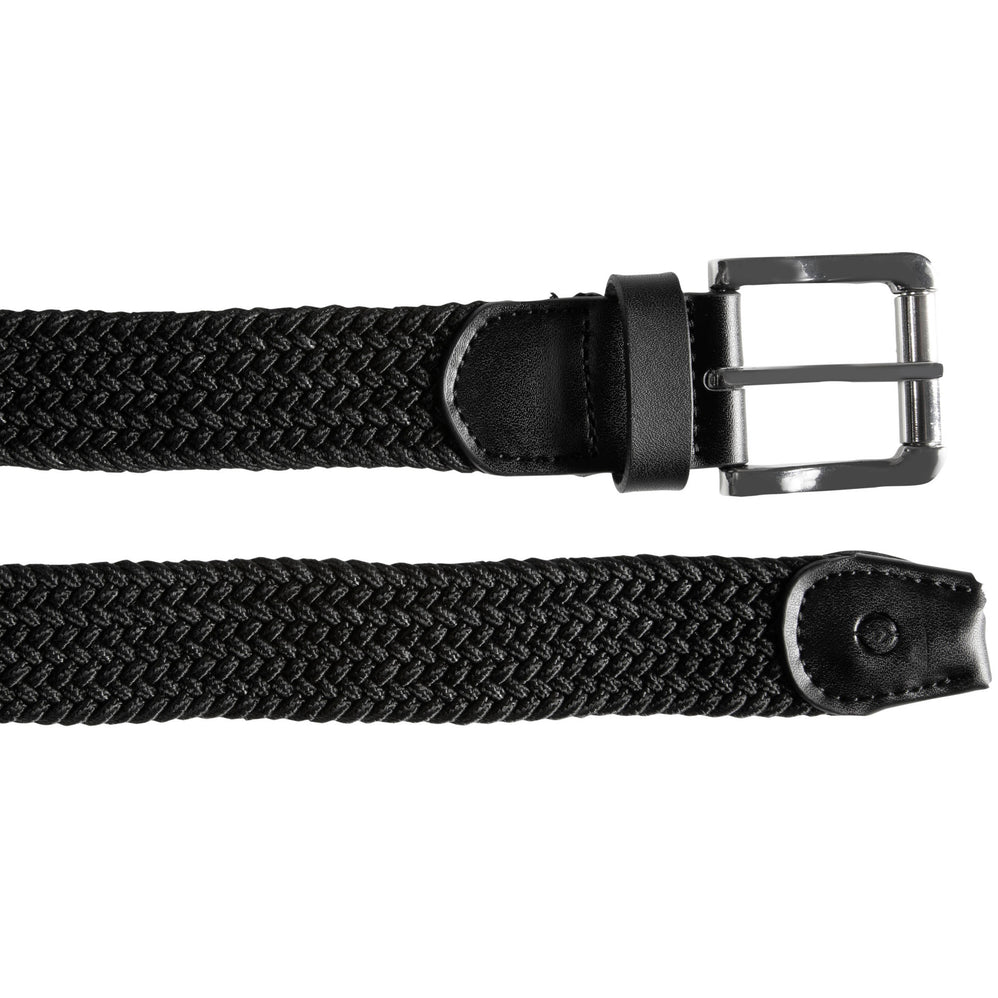 Ceinture Homme tissu tressé Noir - Isotoner