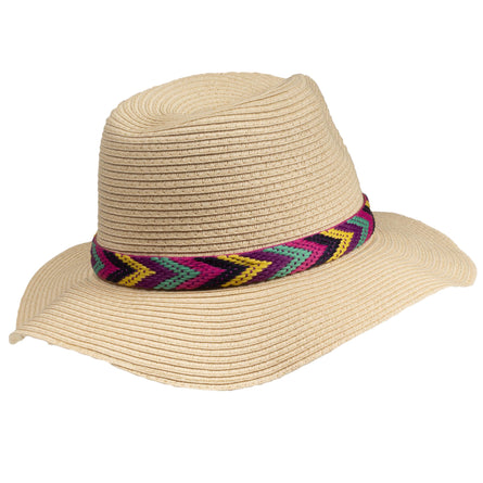 Chapeau Femme Fedora lien mexicain - Isotoner