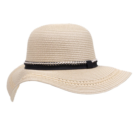 Chapeau capeline Femme Bande tressée - Isotoner