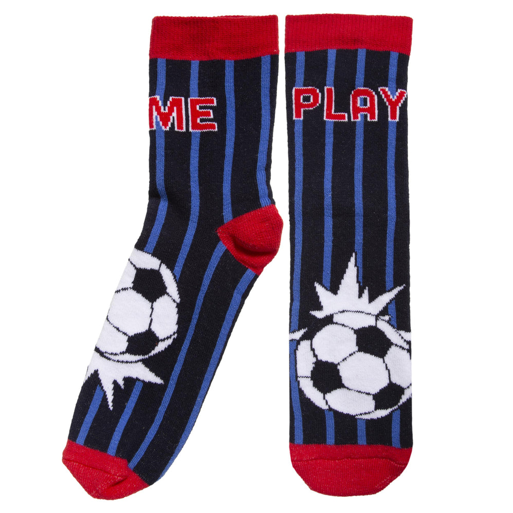 Chaussettes antidérapantes Enfant Foot 5/8 ans - Isotoner