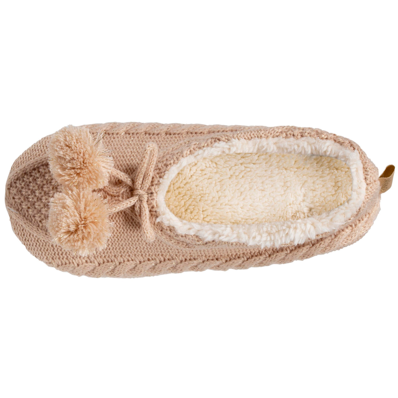 Chaussettes-chaussons Femme Pompons