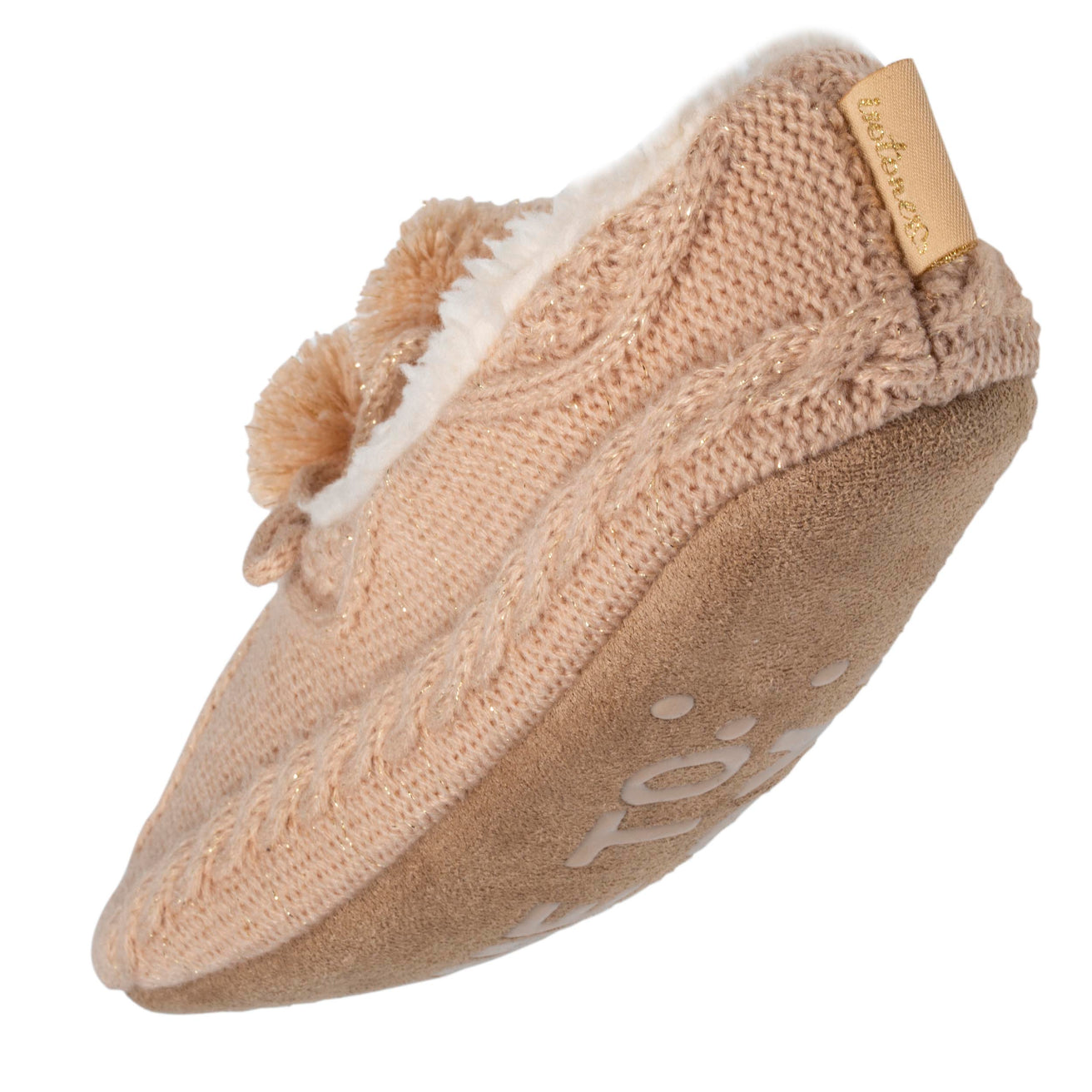 Chaussettes-chaussons Femme Pompons