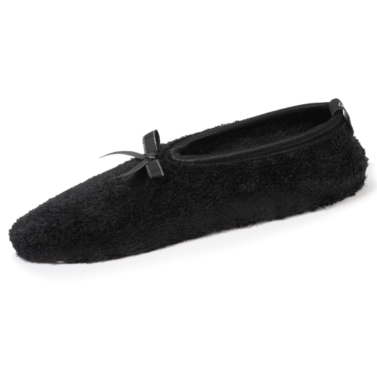 Chaussettes Femme maille peluche Noir