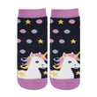 Chaussettes anti-dérapantes Enfant Marine 1/4 ans