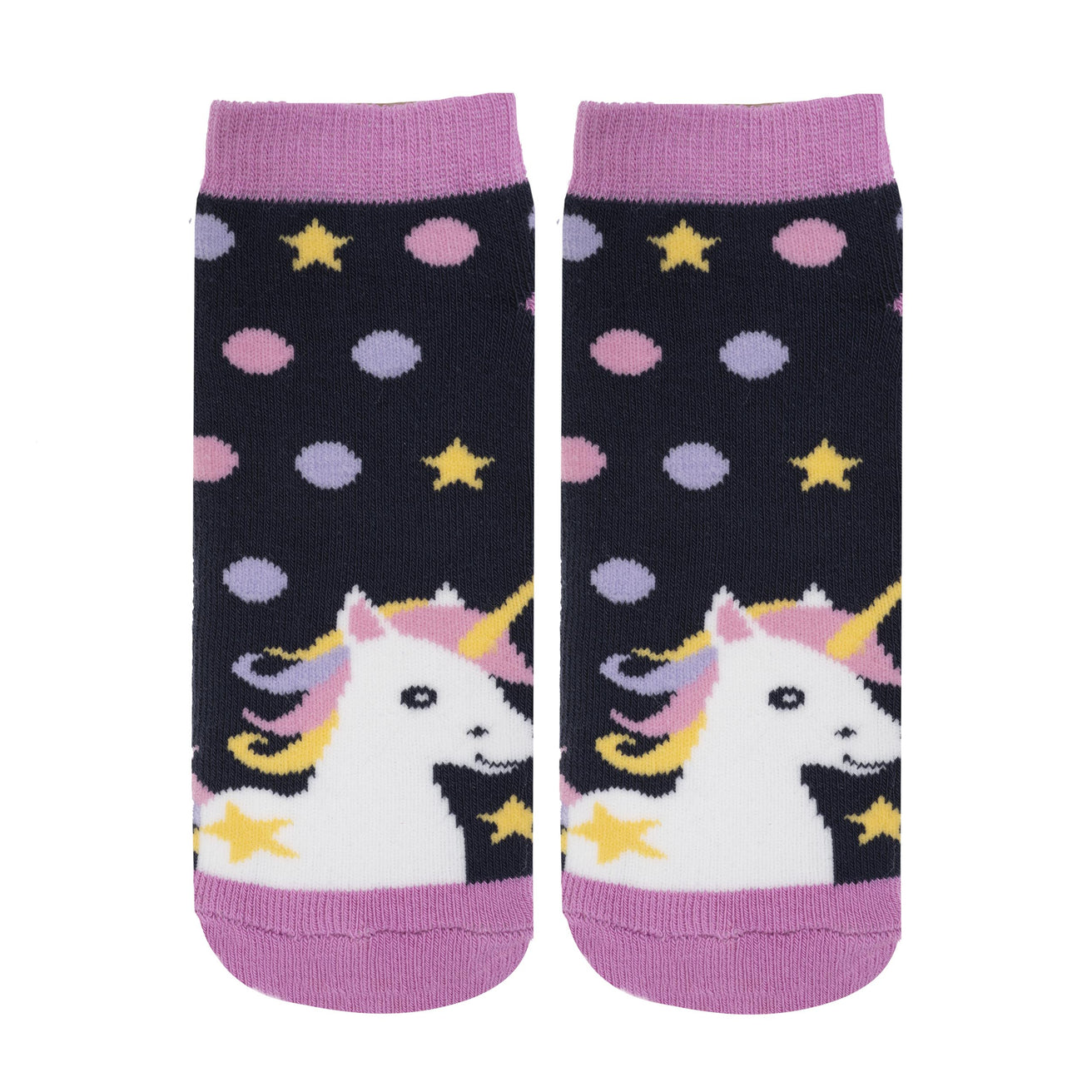 Chaussettes anti-dérapantes Enfant Marine 1/4 ans