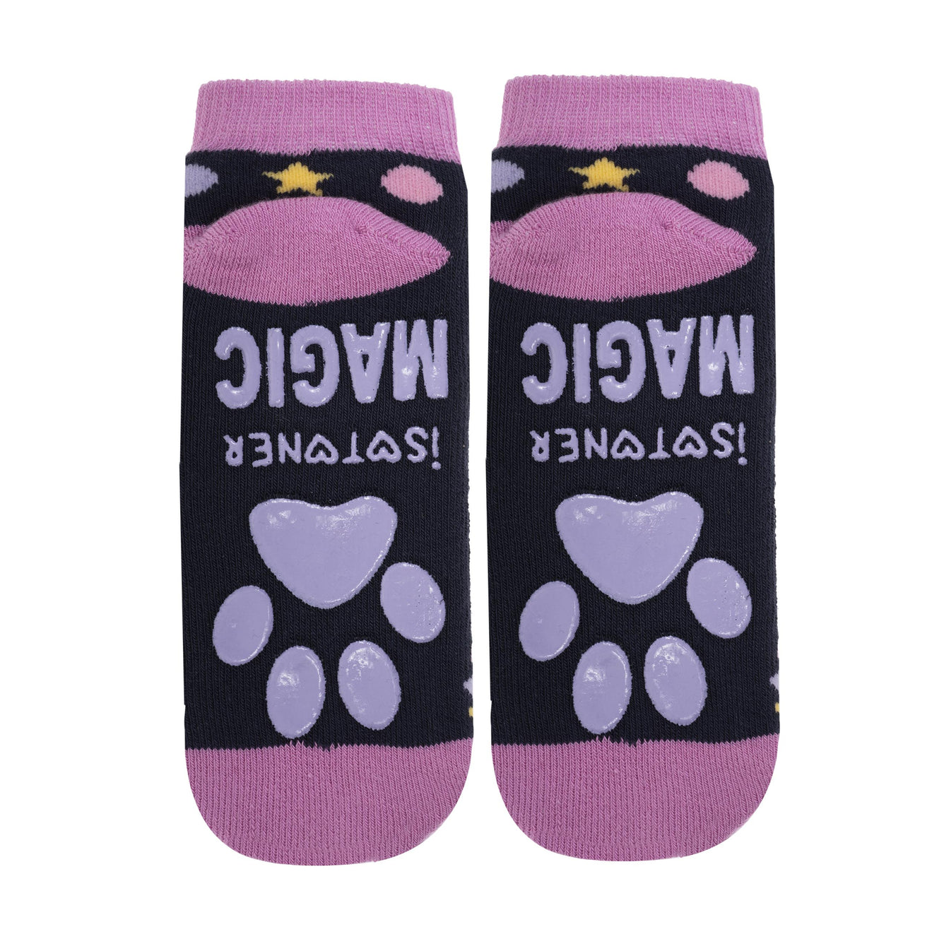 Chaussettes anti-dérapantes Enfant Marine 1/4 ans