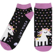 Chaussettes antidérapantes Enfant Marine 5/8 ans