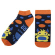 Chaussettes anti-dérapantes Enfant Orange 1/4 ans