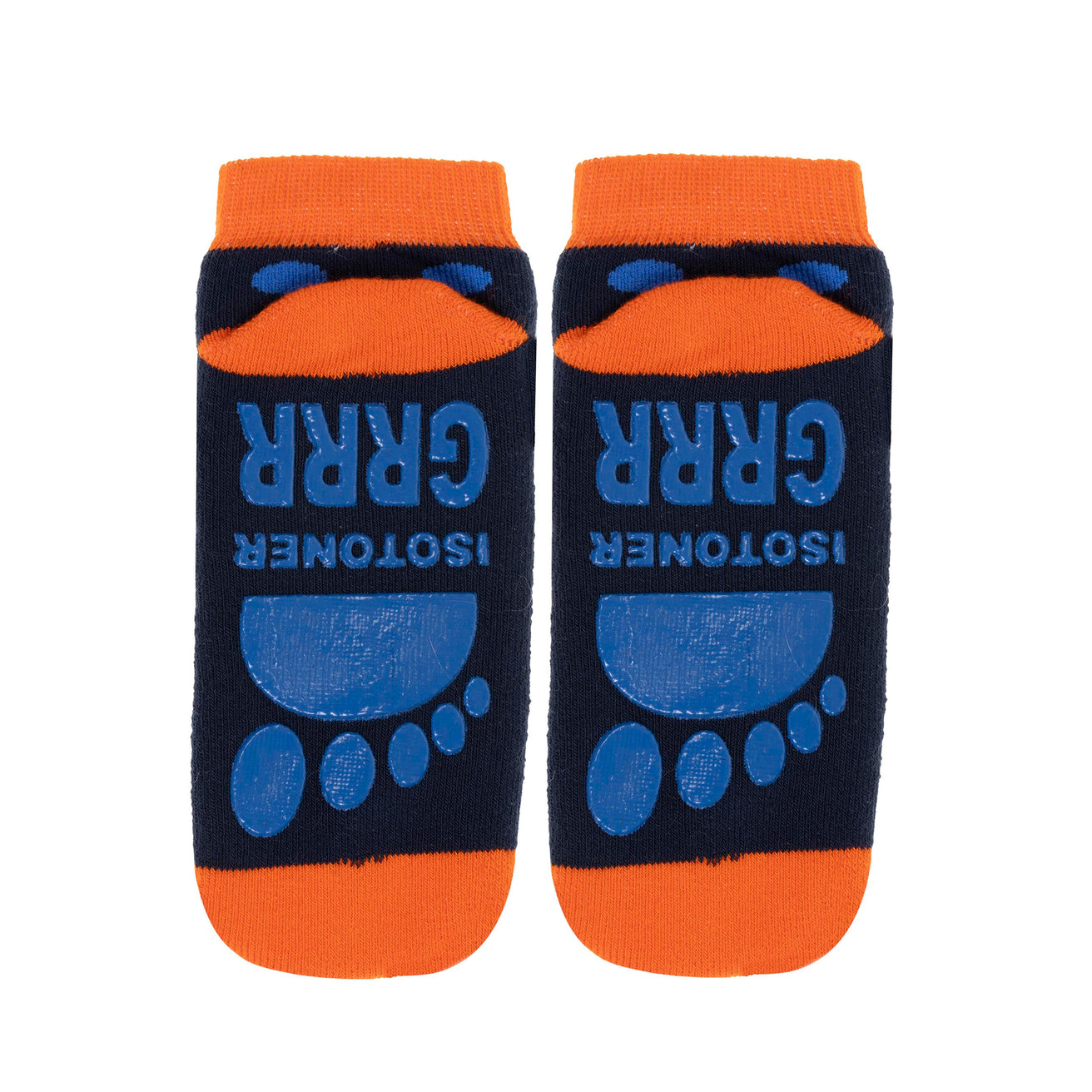 Chaussettes anti-dérapantes Enfant Orange 1/4 ans