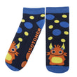 Chaussettes antidérapantes Enfant Orange 5/8 ans