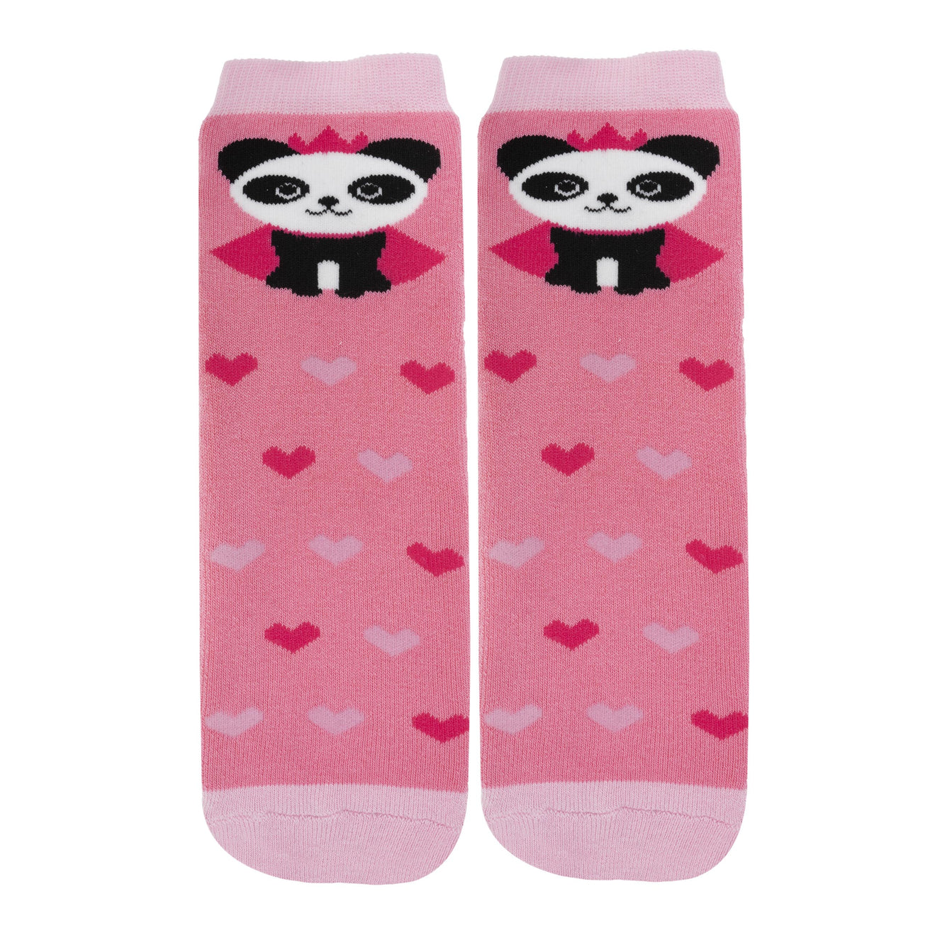 Chaussettes anti-dérapantes Enfant Rose 1/4 ans