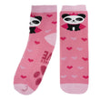 Chaussettes anti-dérapantes Enfant Rose 1/4 ans