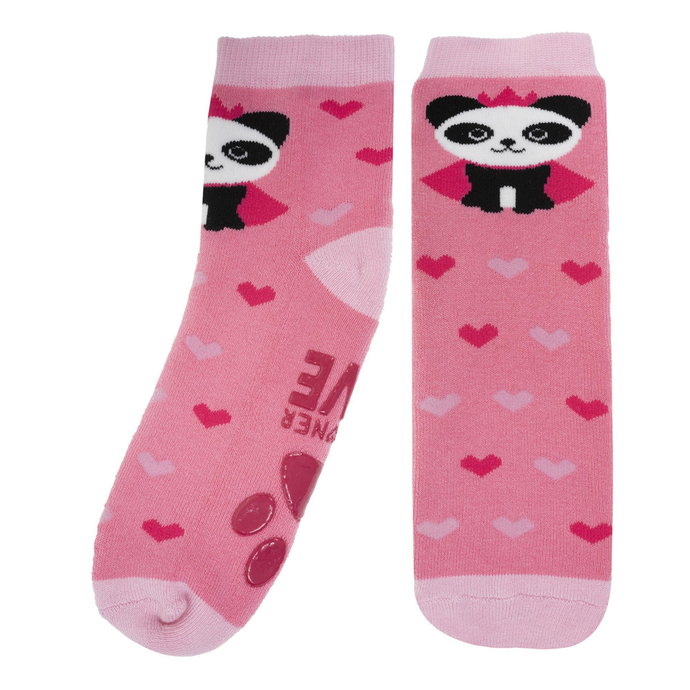 Chaussettes anti-dérapantes Enfant Rose 1/4 ans - Isotoner