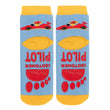 Chaussettes anti-dérapantes Enfant Jaune 1/4 ans