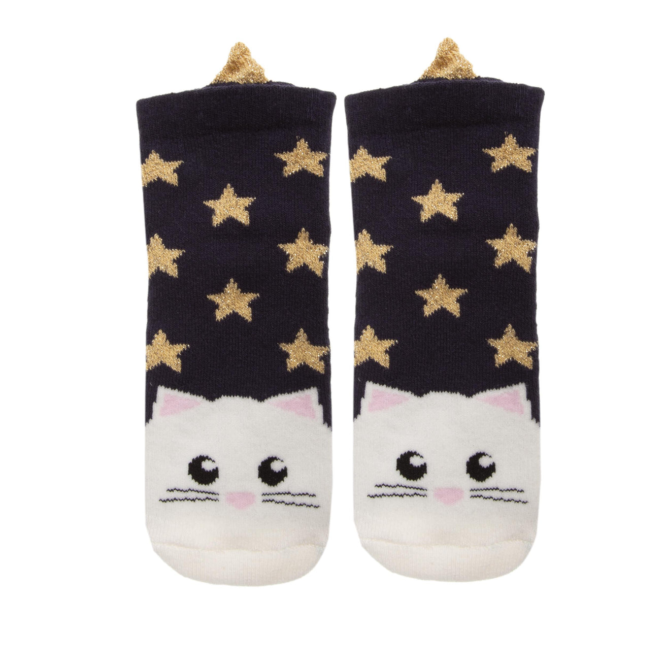 Chaussettes antidérapantes Enfant Chat 1/4 ans