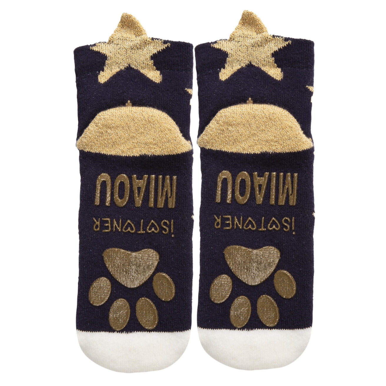 Chaussettes antidérapantes Enfant Chat 1/4 ans