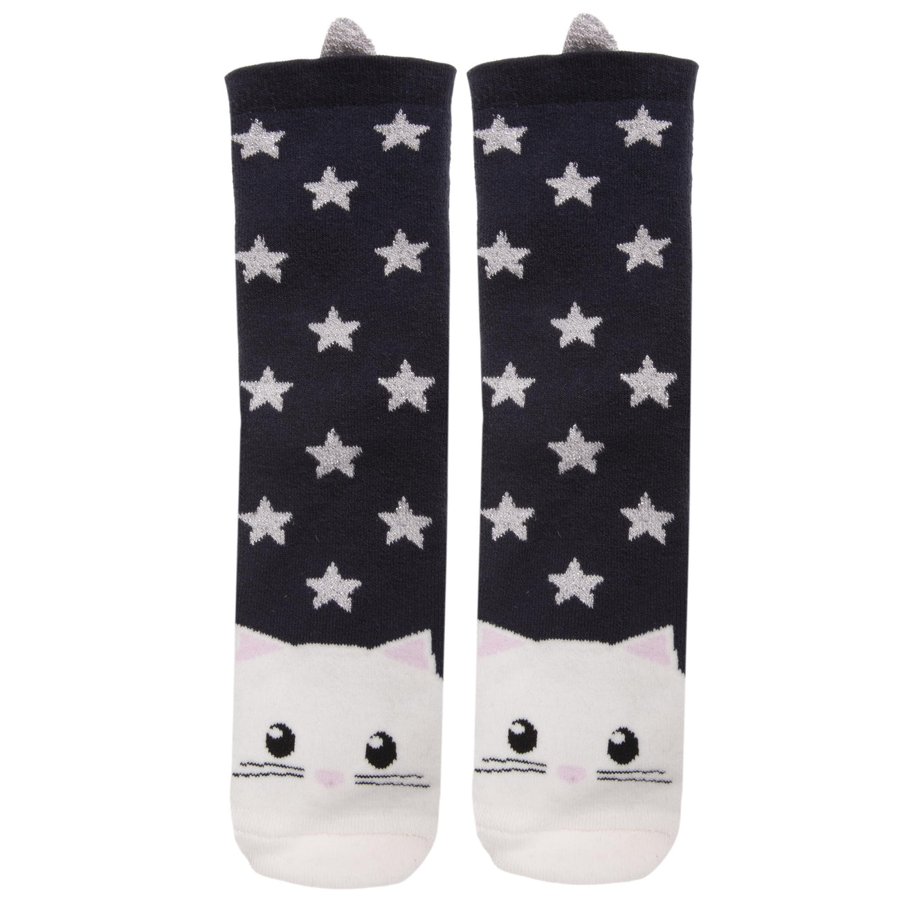 Chaussettes antidérapantes Enfant Chat 5/8 ans