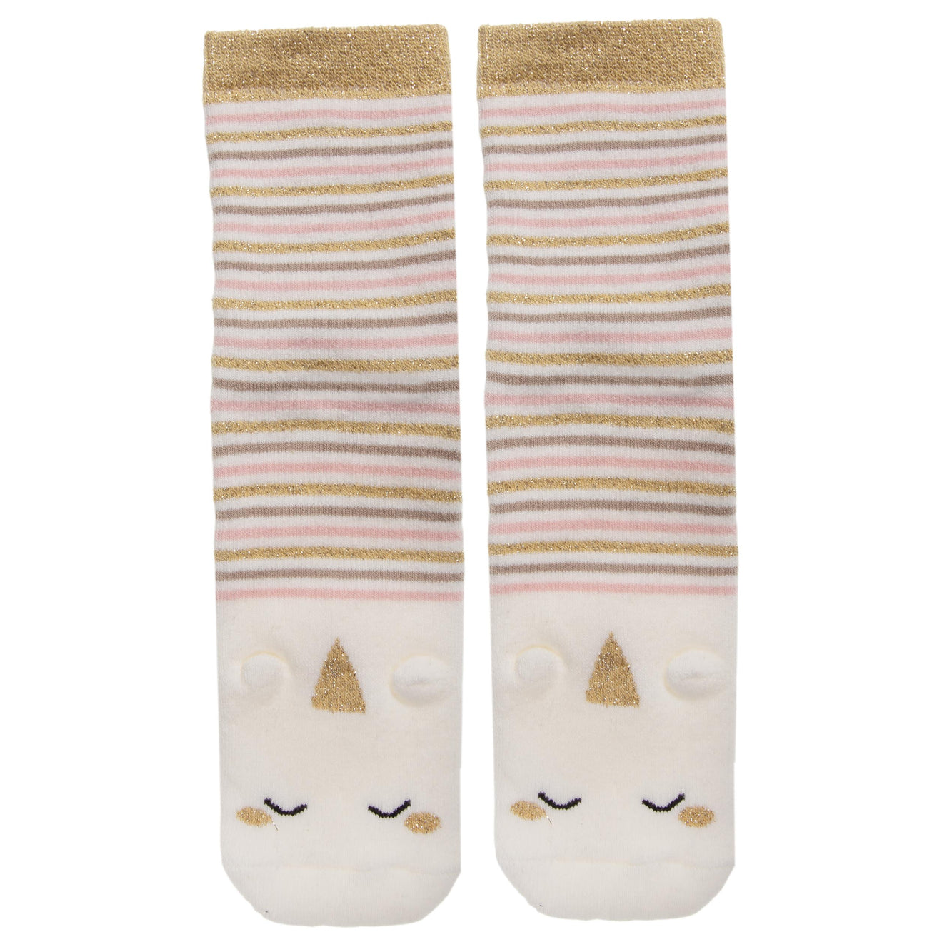 Chaussettes antidérapantes Enfant Licorne rose 5/8 ans