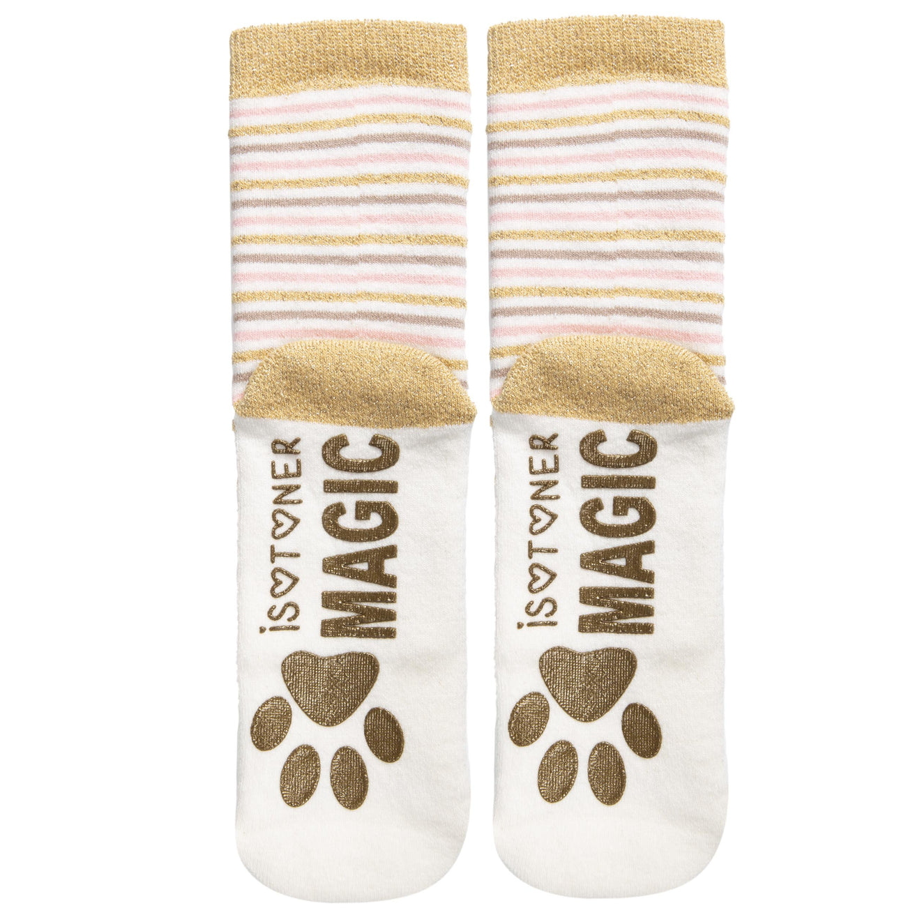 Chaussettes antidérapantes Enfant Licorne rose 5/8 ans