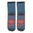Chaussettes basses antidérapantes Garçon Pompier Bleu 5/8ans