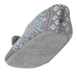 Chaussettes-chaussons Femme jacquard chat gris